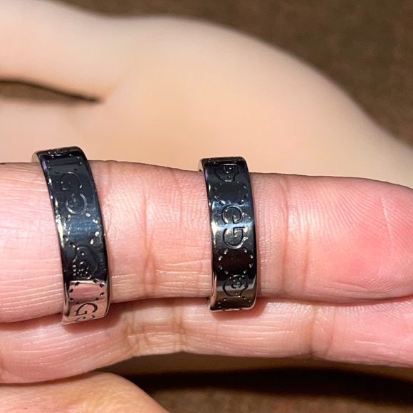 Couples promise ring engagement ring Gift set, luxury wedding ring set for two - Picture 7 of 7